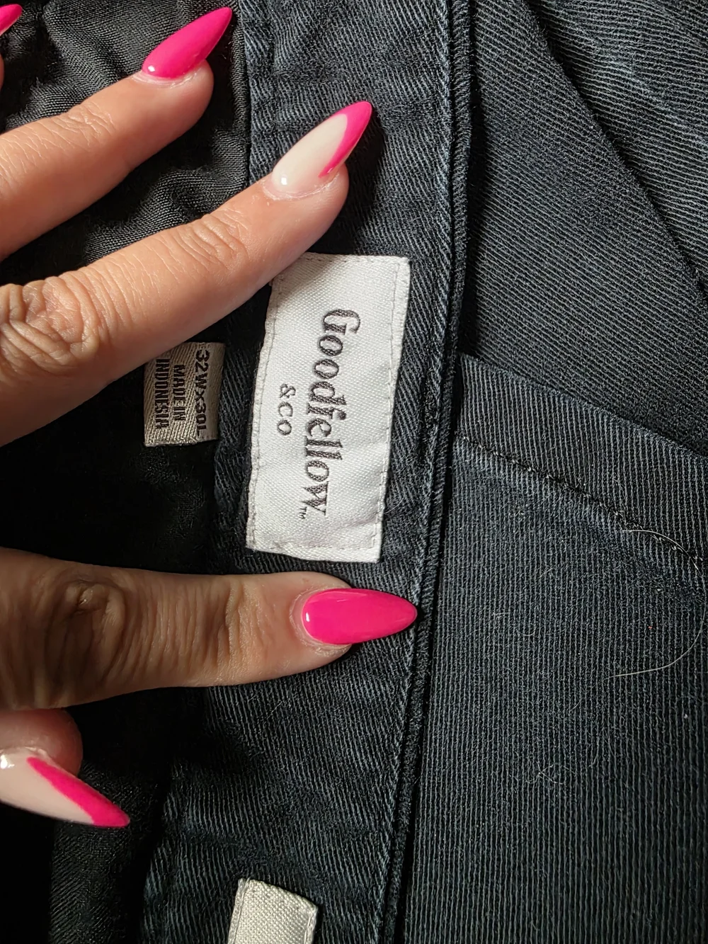 Slim Fit Men's Jeans in Charcoal Gray - Unbranded